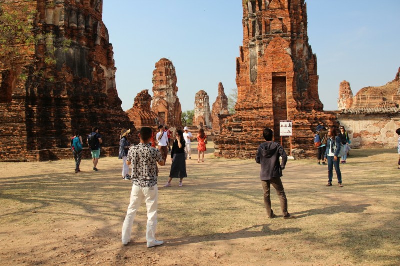 Und so sieht en Foto aus, wenn man nicht geduldig ist und wartet, bis mal kein Chinese im Bild ist.